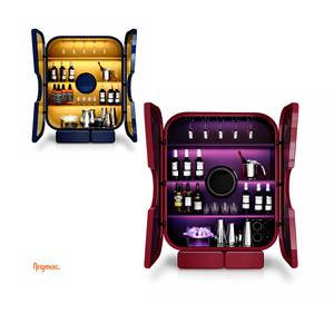 Argmac Cantico Luxury <b>Bar</b> Cabinet Solid Wood Design with Premium Wine Storage for Home & Hotel - Product Image 5