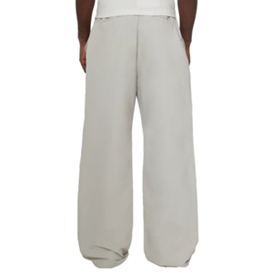 Custom High Quality Heavyweight <b>Flared</b> Sweatpants <b>Men</b> Oversize Baggy 100% Cotton Mid Elastic Waist Casual - Product Image 3