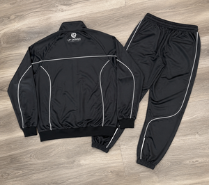 Survêtement en polyester personnalisé pour hommes, ensemble de sport à fermeture éclair intégrale, tenue de jogging, vêtements de sport, fabricant OEM ODM - Product Image 6