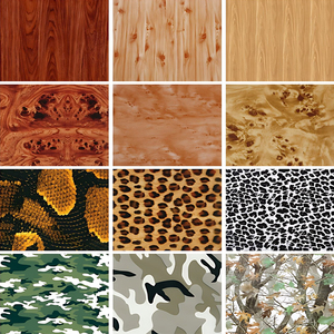 कस्टम हाइडिपिंग फिल्म लकड़ी के अनाज pva पानी में घुलनशील ट्रांसफर फिल्म - Product Image 4