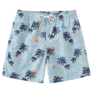 Short de bain homme en polyester, séchage rapide, nouveau design, imprimé personnalisé, doux, respirant, tendance, léger, nouvelle arrivée - Product Image 1