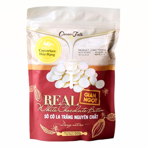Offre Spéciale – Prix Compétitif – Chocolat Pur Blanc Véritable 40% Cacao en Forme de Boutons 1KG HALAL – Ingrédient OEM/ODM de Haute Qualité pour Boulangerie - Product Image 1