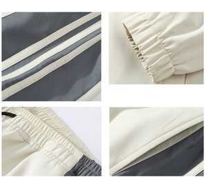 Conjunto Deportivo de Poliéster con Cierre de Cremallera Personalizado de Alta Calidad al por Mayor para Hombre - Product Image 5