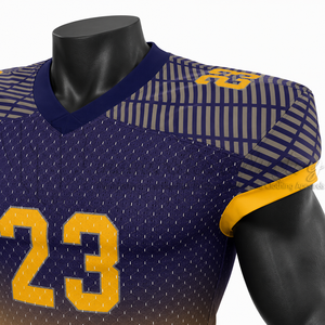 Ensemble d'uniformes de football américain personnalisés, maillot et pantalon de football d'équipe personnalisés, fabricant de vêtements de sport performants, OEM ODM - Product Image 6