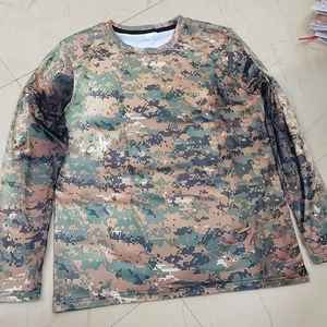 Chemise de chasse d'été sur mesure à motif camouflage pour hommes/femmes, en toile respirante, service OEM, haute qualité, imprimé animal - Product Image 5