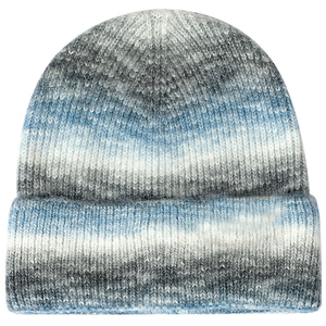 Bonnet d'hiver doublé polaire doux, modèle vierge à revers pour broderie personnalisée - Product Image 5
