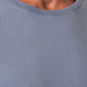 Camiseta de Hombre Oversize de Punto, Diseño Moderno, Alta Calidad, Precio al por Mayor, 100% Algodón, Secado Rápido, Gran Venta - Product Image 4