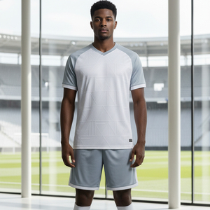 Wholesale Sublimated Soccer Uniform Durable Football <b>Kit</b> Custom Graphics Breathable Polyester Jersey Set For <b>Schools</b> - Product Image 5