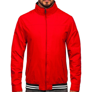 Custom Logo Korean Fashion Trends Spring Autumn Men's Casual Streetwear Nylon Black Multi Pocket Slim Fit Zipper Coat - Product Image 3
