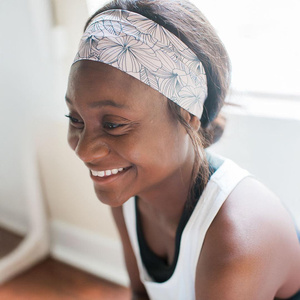 Soft Comfortable Hair Band for <b>Sports</b> and Casual Wear Women Yoga <b>Headband</b> with Sweat Wicking Material - Product Image 3