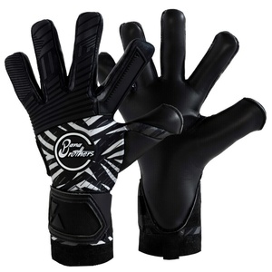 Guantes de Portero Blancos y Negros de Primera Calidad de Bana Brothers, Guantes de Fútbol Duraderos con Agarre Fuerte para Entrenamiento y Partido - Product Image 1