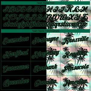 Custom Wholesale Stitched Black Kelly Green 3D Palm <b>Leaves</b> Tropical Sports Pullover Sweatshirt Hoodie Fleece Hip Hop Apparel - Product Image 5