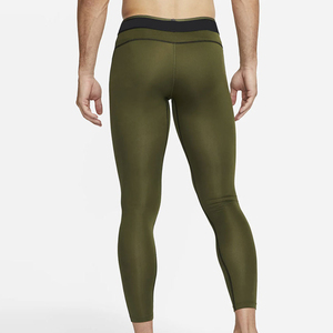 Solid Color Base Layer Design Made Sports Gym Leggings <b>Tights</b> Quick Dry Superior Quality Ankle Length Training Workout Legging - Product Image 4