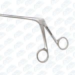Rongeurs manuels en acier inoxydable pour chirurgie générale, manche droit de 5 pouces, mâchoires en coupelle 3 x 10 mm - Product Image 4