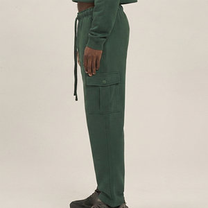Pantalon de jogging décontracté de haute qualité pour homme, coupe droite à jambe large avec cordon de serrage, poches cargo latérales, style hip-hop - Product Image 4
