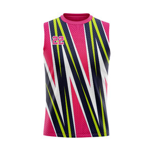 Maillots de football 7 sur 7 personnalisés sans manches à capuche de compression pour hommes – Tenues d'entraînement de flag football 7 sur 7 - Product Image 3