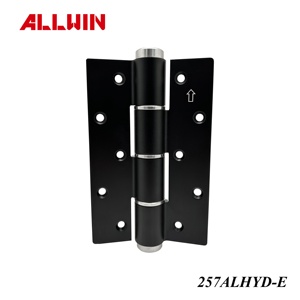 Bisagra de puerta de servicio pesado con amortiguador tipo E de aluminio espacial multifuncional Diseño hidráulico de cierre automático con estilo moderno - Product Image 6