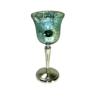 Bougeoir victorien argenté - Product Image 1