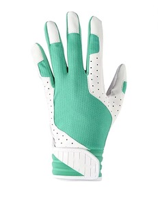 Gants de frappeur de baseball professionnels en cuir légers, imperméables, isolés, durables, antidérapants, respirants, pour droitiers et gauchers, rose - Product Image 1