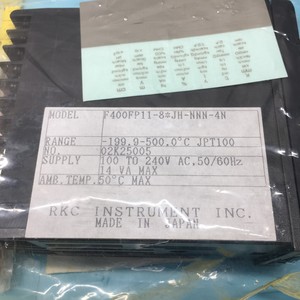 RKC F400FP11-8*JH-NNN-4N REX-F400 อุปกรณ์วัดอุณหภูมิ - อุปกรณ์และอะไหล่เซมิคอนดักเตอร์ระดับโลกที่เชื่อถือได้ - Product Image 3