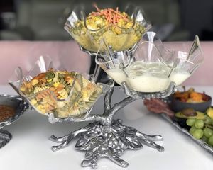 Glass bowl decorative bowl <b>crystal</b> bowl serving bowl fruit bowl dry fruit bowl snack bowl candy bowl dessert centrepiece bowl - Product Image 6