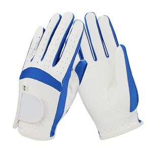 Hot Sales Custom Logo New Golf <b>Glove</b> 100% Genuine Leather Super Soft Protective Premium Hand Grips For Sports Golf <b>Gloves</b> - Product Image 1
