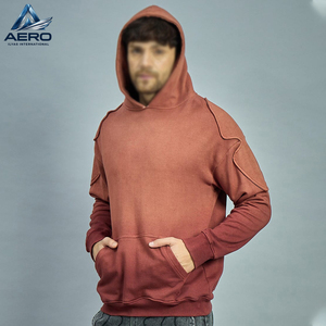 Sudadera con Capucha Ligera, Clásica, Suave y Cómoda, con Logotipo Personalizado, Precio al por Mayor, de Algodón Liso para Hombre - Product Image 3