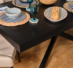 Levadura de Olla ชุดโต๊ะอาหารไม้สักแท้แบบเรียบง่าย - Product Image 4