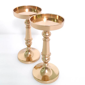 Durable Unique Handmade Solid Iron <b>Candlestick</b> <b>Holder</b> for Home Wedding Easter Christmas Party Decoration - Product Image 4