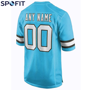 Servicios OEM, Jersey de Fútbol Americano Transpirable de Manga Corta, Personalizable, de Alta Calidad, 100% Poliéster, con Paneles de Malla - Product Image 6