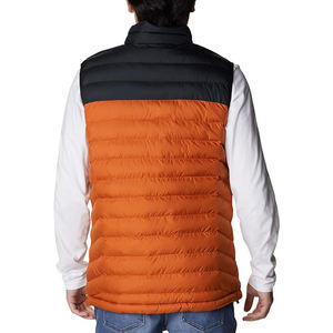 Chaleco Térmico de Moda 100% Poliéster, Chaqueta Acolchada con Cuello Alto y Logotipo Frontal, Resistente al Viento y Transpirable para Invierno - Product Image 2
