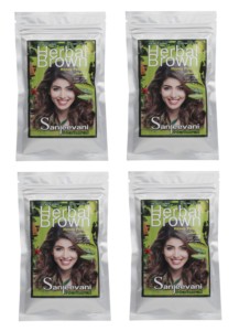 Poudre de henné naturel brun foncé à base de plantes sans produit chimique colorant semi-permanent pour cheveux de qualité supérieure couvre les cheveux gris - Product Image 4