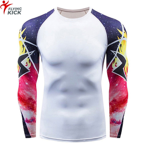 Camiseta de Compresión Personalizada para Hombre, Transpirable, de Secado Rápido, para Gimnasio, Sublimada, para Entrenamiento, Pakistán - Product Image 1