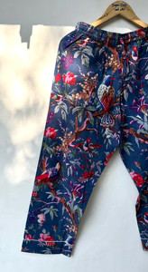 ชุดนอนผู้หญิงลายเสือพิมพ์ลาย Naaz Textile ชุดนอนลำลองฤดูร้อน ผ้าฝ้ายนุ่ม ระบายอากาศได้ดี ความยาวระดับเข่า - Product Image 5