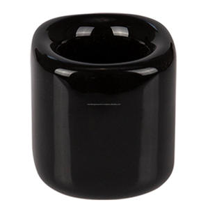 Portavelas de hechizo Ritual de carillón de 1/2 pulgadas de diámetro de Color negro metálico disponible - Product Image 1