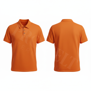 Vente en gros d'usine, chemise polo pour homme de haute qualité, tissu en coton respirant, coupe classique, couleur unie, chemises décontractées et professionnelles - Product Image 3