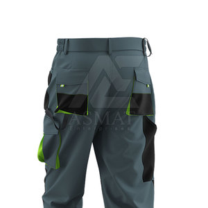 Pantalones de Trabajo Dinámicos, Tela Elástica, Construcción Resistente, Pantalones de Trabajo para Uso Diario, Cómodos - Product Image 5