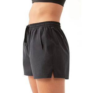 Shorts Deportivos de Alta Calidad para Mujer, de Secado Rápido, Transpirables, de Algodón Oxford, para Gimnasio, Fitness, Entrenamiento, Ajuste Ceñido, Cintura Elástica, Logotipo Personalizado - Product Image 2