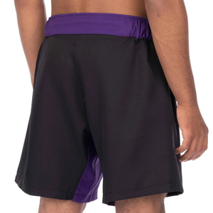 Shorts de grappling MMA personnalisés de haute qualité en gros avec impression numérique, légers, à séchage rapide, respirants, 100% polyester pour hommes - Product Image 4