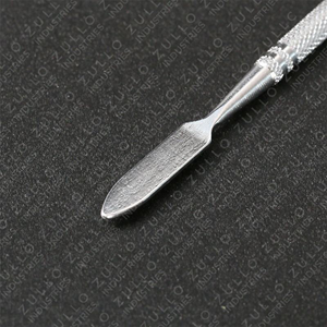 Herramienta Profesional de Manicura y Pedicura, Empujador de Cutículas de Acero Inoxidable de Doble Punta, Raspador de Uñas de Color Personalizado, Venta al Por Mayor - Product Image 5