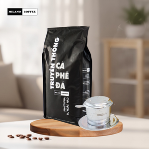 Premium Export Quality Butter <b>Roasted</b> Robusta Ground Coffee Light Butter & Salt OEM Manufacturing 1kg <b>Bag</b> - Product Image 3