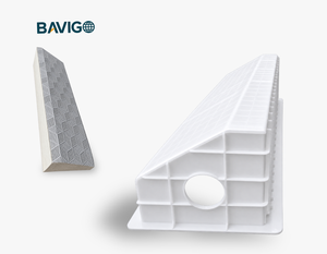Molde de Plástico PP Directo de Fábrica para Moldear Bordillos de Hormigón con Patrones - Product Image 1