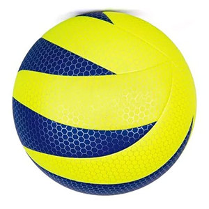 Ballon de volley-ball en caoutchouc de taille officielle, thermocollé, toucher doux, pour entraînement et matchs en intérieur, extérieur et sur la plage, vente en gros - Product Image 2