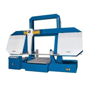 Scie à ruban industrielle haute précision 5,5 kW avec cadre en acier fabriqué et détressé, outil de découpe automatique à pression variable - Product Image 2