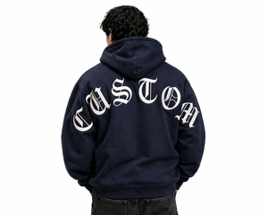 Sudadera con Capucha Larga de Invierno para Hombre, Corte Regular, Bordado Personalizado, Premium, 400g, Felpa Gruesa, Ecológica y Transpirable - Product Image 3