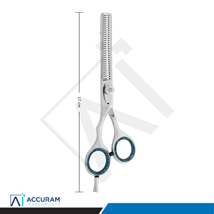 Tijeras de Peluquería Profesionales de Acero Inoxidable Multicolor para Adelgazar el Cabello, con Filo de Cuchilla - Product Image 2