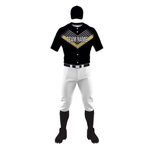 Camiseta de Béisbol de Poliéster 100% con Diseño Personalizado, Transpirable, de Secado Rápido, Uniformes de Equipo Sublimados, Ropa Deportiva Personalizada para Hombre - Product Image 1
