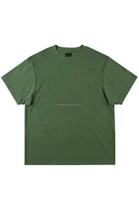 T-shirt à col rond lourd, T-shirt surdimensionné, T-shirt pour homme, T-shirt pour homme pas cher, faible MOQ, T-shirts personnalisés - Product Image 2