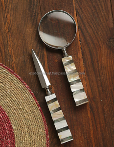 มือจับกระดูกโบราณแว่นขยายแบบมือถือแว่นขยายทางทะเลสำหรับการอ่านของสะสม - Product Image 4