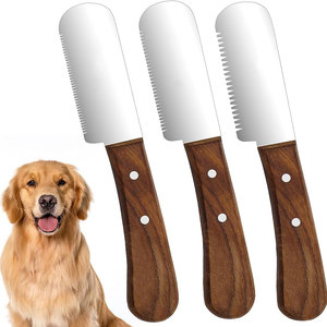 Cuchillos Profesionales para Peluquería Canina, Peine para Cardar Pelo de Perros Terrier, Cuchillo para Deslanar Pelo de Mascotas, Herramienta de Peluquería - Product Image 6